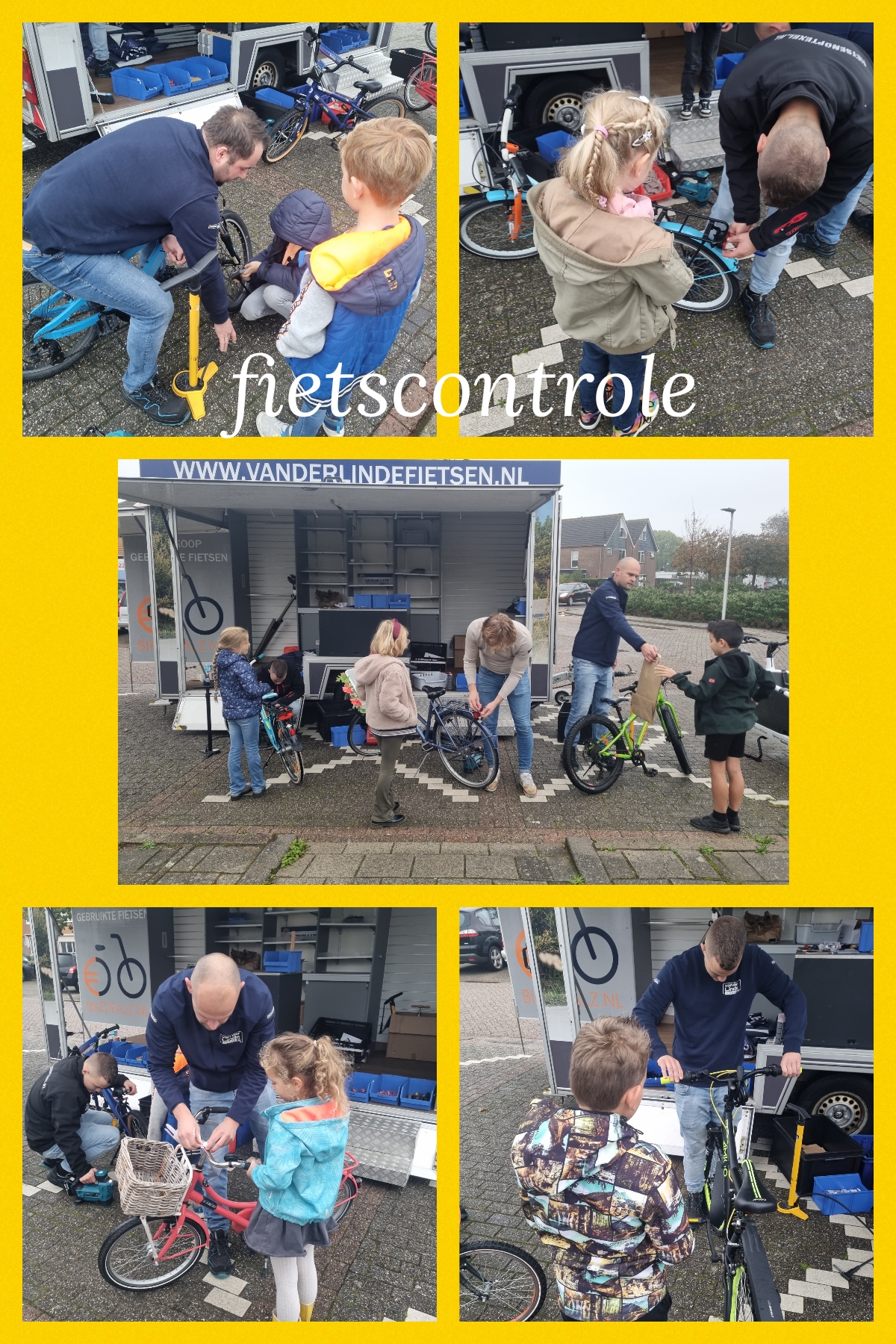 Fietscontrole van der Linde