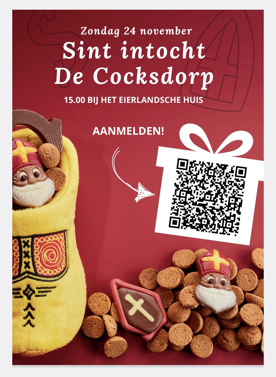 Sinterklaasintocht in de Cocksdorp