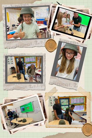 fotocollage thema oorlog